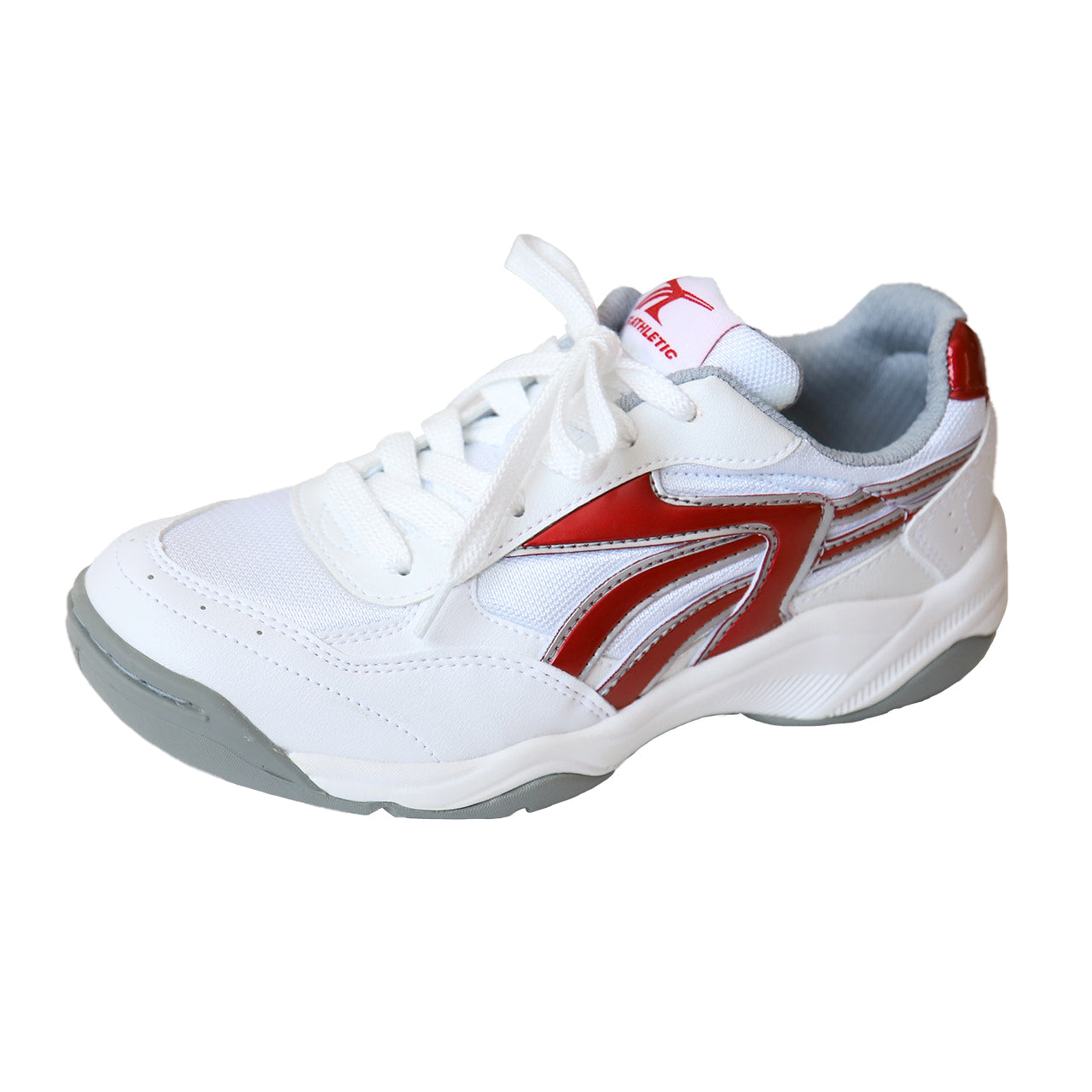 ムーンスター 外履き スニーカー 運動靴 グランドシューズ スクールスニーカー 21cm～31cm (靴 外ズック 白 2E スポーツ 学校 中学校 ジュニア 子供 ランニングシューズ ホワイト 26cm 27cm 28cm 29cm) (取寄せ)