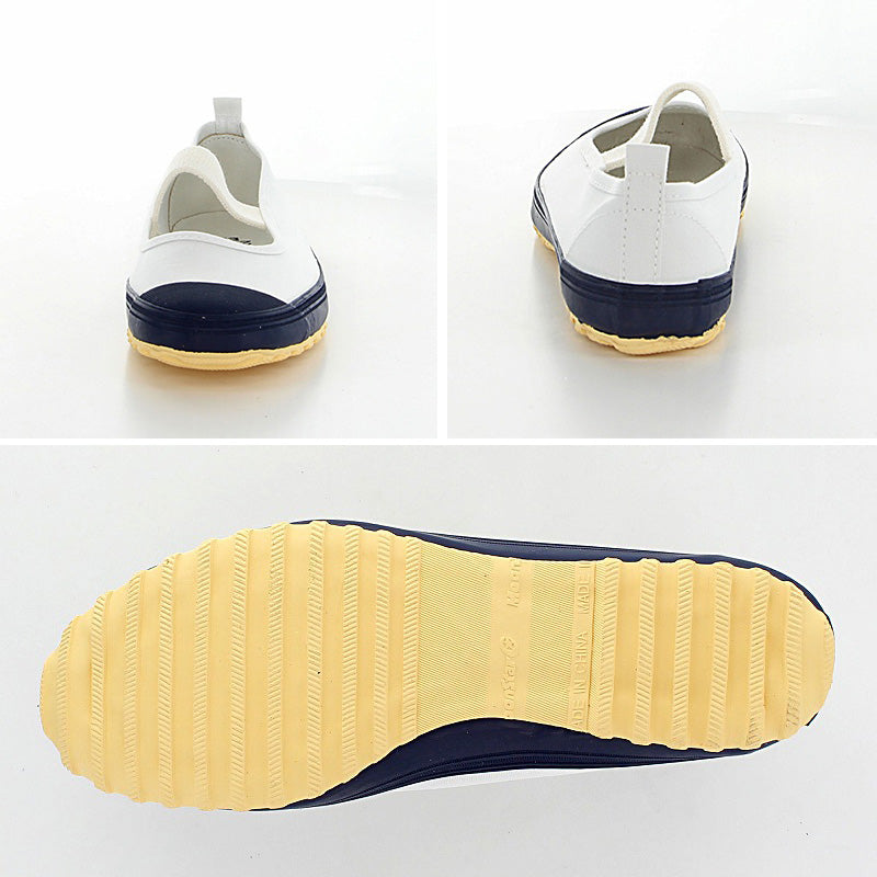 校内履き 上履き 内履き 上靴 靴 学校 子供靴 ムーンスター スクールカラーM 24cm～30cm moonstar うわばき 内ズック 小学校 中学校 高校 キッズ ジュニア 子供 (取寄せ)