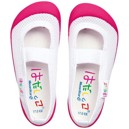 上履き 内履き 上靴 子供靴 ムーンスター 14cm～21cm はだしっこ01 moonstar 保育園 幼稚園 小学校 内ズック キッズ 学校 入園 入学 面接 (取寄せ)
