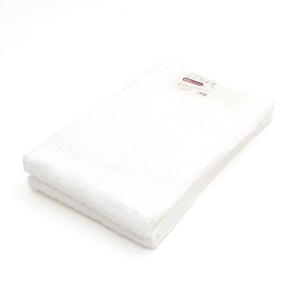 フェイスタオル 2枚組 タオル 綿100% ふわふわ 無撚糸 約34×80cm コットン100% 無地 無撚糸タオル