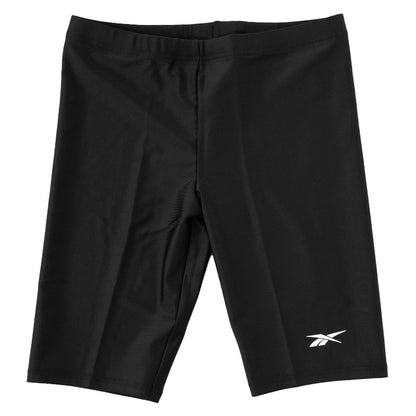 スクール水着 男の子 スイムパンツ 子供 キッズ ハーフパンツ Reebok 130cm～170cm スイミング 海パン 海水パンツ 小学生 中学生 男子 男児 黒 紺 シンプル ピッタリ 無地