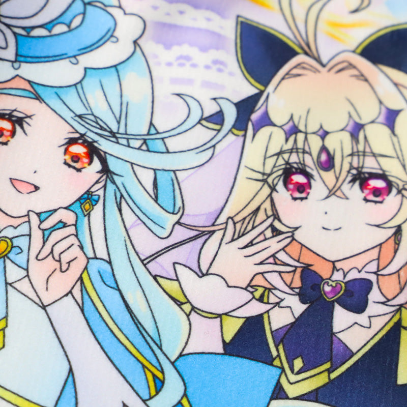 プリキュア 巻きタオル ラップタオル キッズ 女の子 ガールズ プールタオル お着替えタオル スイムタオル 水泳タオル フロントボタン ネームタグ付き 取っ手付き 海 プール 水遊び 60cm スイミング キャラクター タオル
