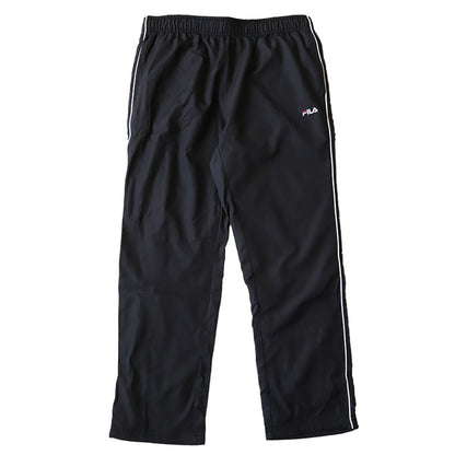 ロングパンツ FILA 裏トリコット M L LL ( ジャージロングパンツ 裏起毛 スポーツウェア ズボン パンツ FILA 運動 暖かい 冬 裏地 紫外線 ブラック チャコール ネイビー トリコット ) (在庫限り)