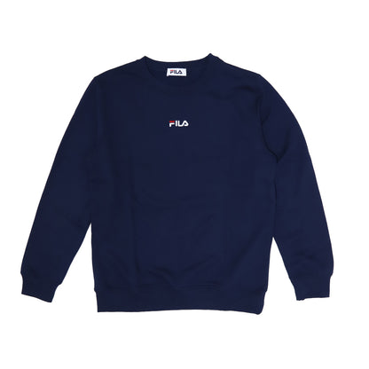 FILA スウェット トレーナー レディース 裏毛 長袖 トップス M L LL スエット 秋 春 ワンポイント プルオーバー