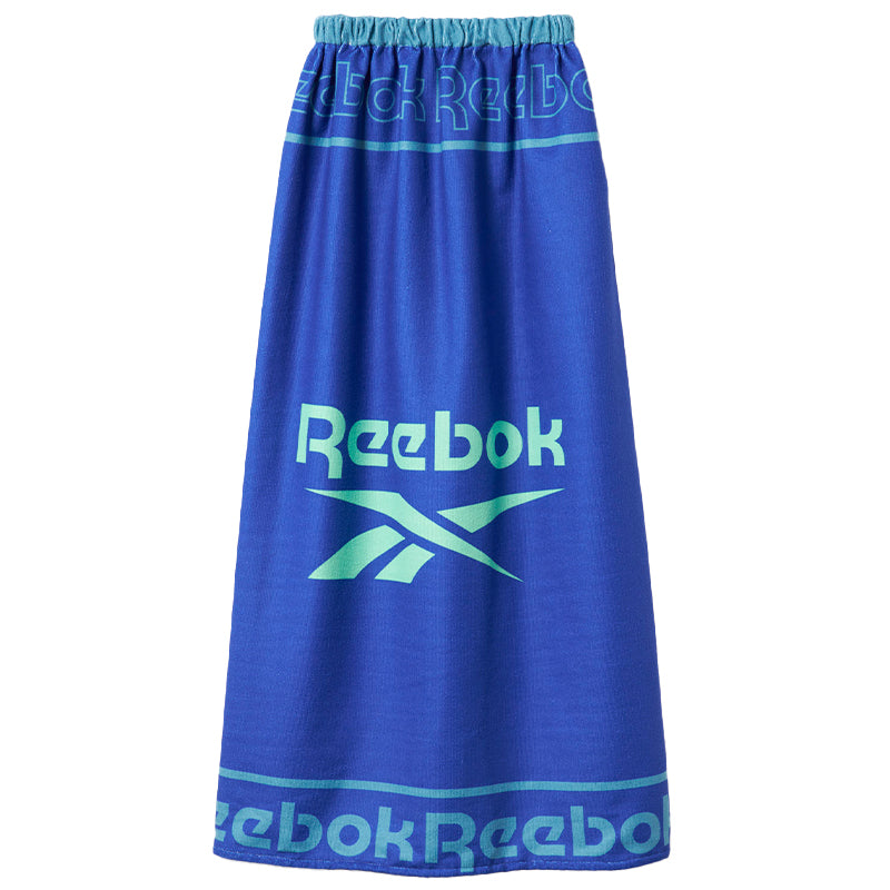 ラップタオル 100cm 巻きタオル キッズ 男の子 男子 プール タオル Reebok 100cm丈 ビーチタオル バスタオル 小学生 水泳 子供 ジュニア 吸水