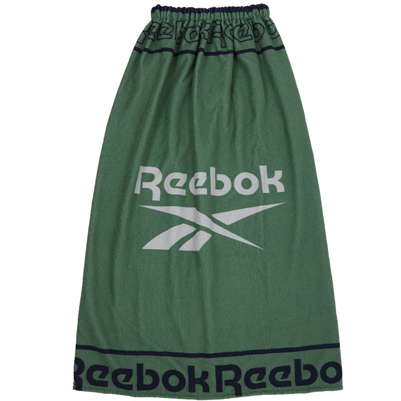 ラップタオル 100cm 巻きタオル キッズ 男の子 男子 プール タオル Reebok 100cm丈 ビーチタオル バスタオル 小学生 水泳 子供 ジュニア 吸水