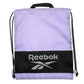 ナップサック 持ち手付き 大きめ スポーツ Reebok フリーサイズ (男の子 女の子 体操着入れ 体操服袋 小学校 シューズ入れ シンプル 無地 リーボック スクール ナイロン) (在庫限り)