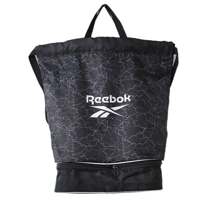 プールバッグ プールバック キッズ 男の子 女の子 子供 ナップサック Reebok 2重底 フリーサイズ 2層 中学生 小学生 小学校 水着 シンプル ボンサック 大容量 水泳