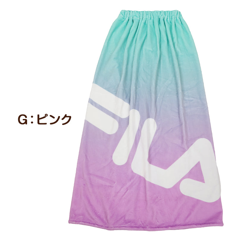 ラップタオル 巻きタオル 100cm キッズ FILA ボーダー カラフル 100cm丈 プール タオル 子供 女の子 ビーチタオル バスタオル 小学生 水泳 女子 男の子 男子 ジュニア 吸水 (在庫限り)