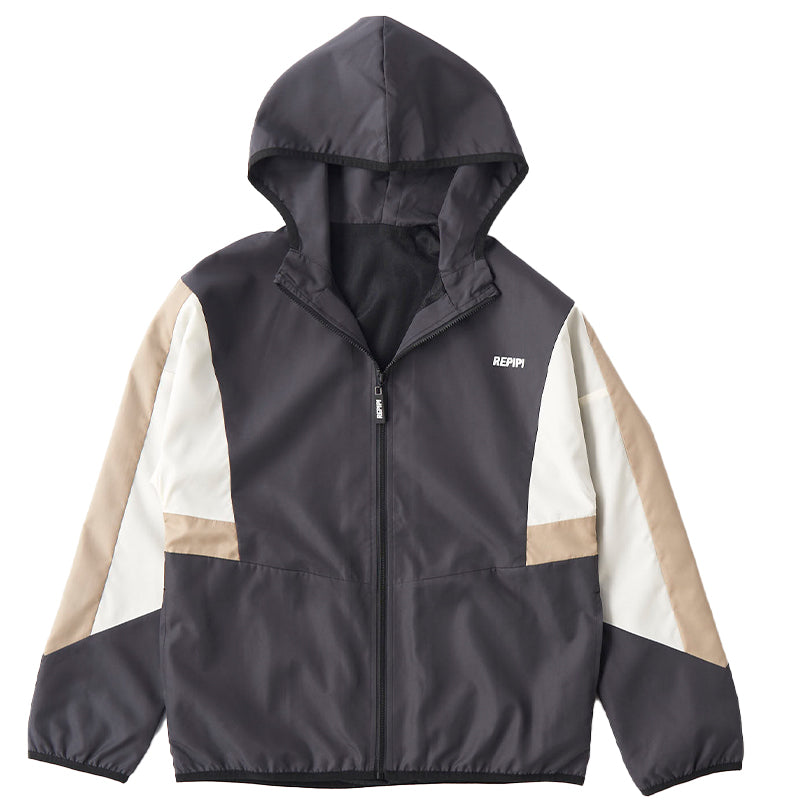 キッズ アウター ウインドブレーカー 女の子 男の子 140 150 160 170 (男子 女子 子供 ジャンバー ベスト 軽量 水色 薄紫 ベージュ)