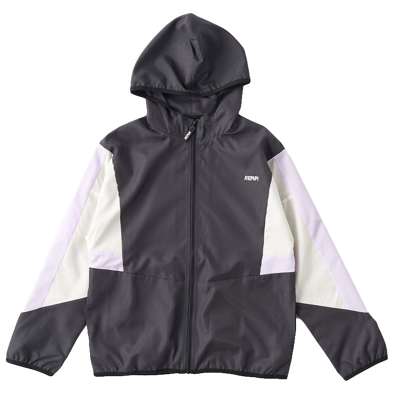 キッズ アウター ウインドブレーカー 女の子 男の子 140 150 160 170 (男子 女子 子供 ジャンバー ベスト 軽量 水色 薄紫 ベージュ)