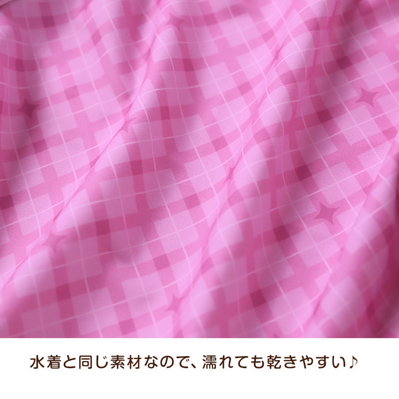 プリキュア ラッシュガード キミとアイドルプリキュア♪ プリキュア キッズ 女の子 子供 水着 100 110 120cm 女児 子ども かわいい プール 紫外線対策 水泳 アウトドア 海水浴 海 夏 キャラクター フルジップ