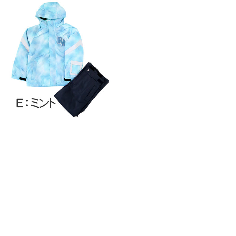 スノーウェア キッズ 上下セット 女子 子供 スノーボードウェア 130