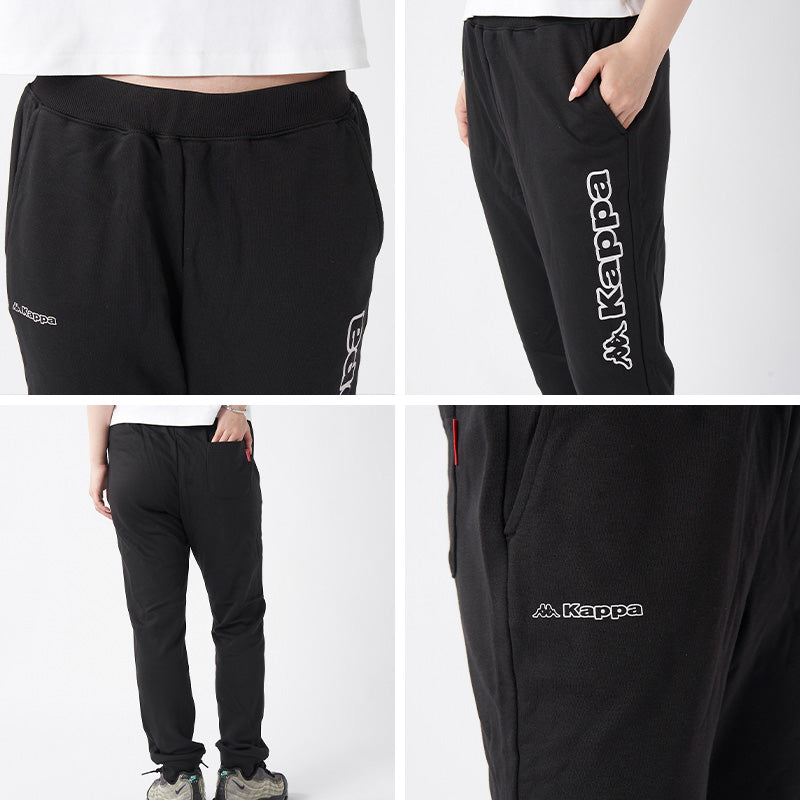 レディース スウェット パンツ ズボン 裏毛 Kappa カッパ ボトムス M L LL ロングパンツ 秋冬 春 スエット スポーツウェア 長ズボン 運動 暖かい 伸縮性 紫外線 