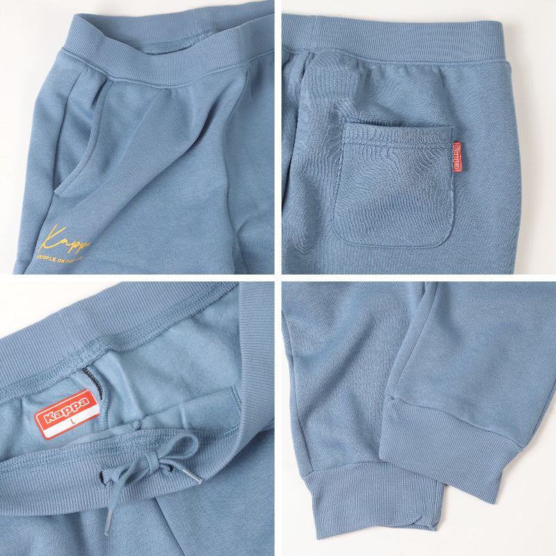 Kappa スウェットパンツ TC裏起毛 メンズ M～LL 秋冬 男性 男子 ロングパンツ スウェット ズボン 長ズボン スポーツウェア ボトム パンツ 運動