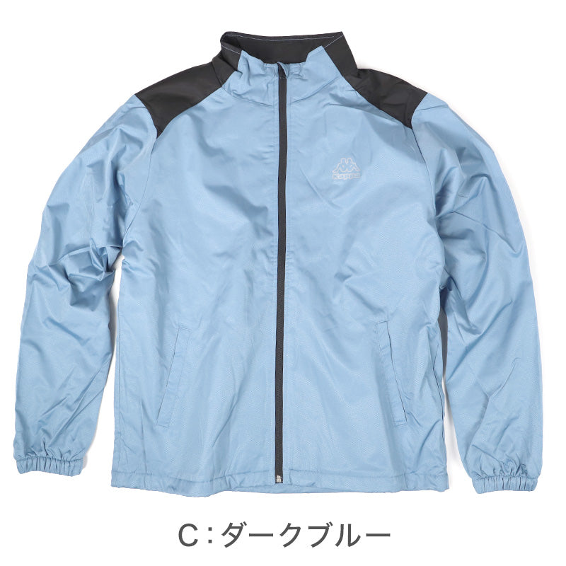 ウィンドジャケット 裏フリース メンズ 防寒 防風 アウトドア Kappa カッパ M L LL ウインドブレーカー 観戦 スポーツ観戦 防寒着 軽い 軽量  暖かい ゆったり シンプル おしゃれ コーデ アウター ジャケット