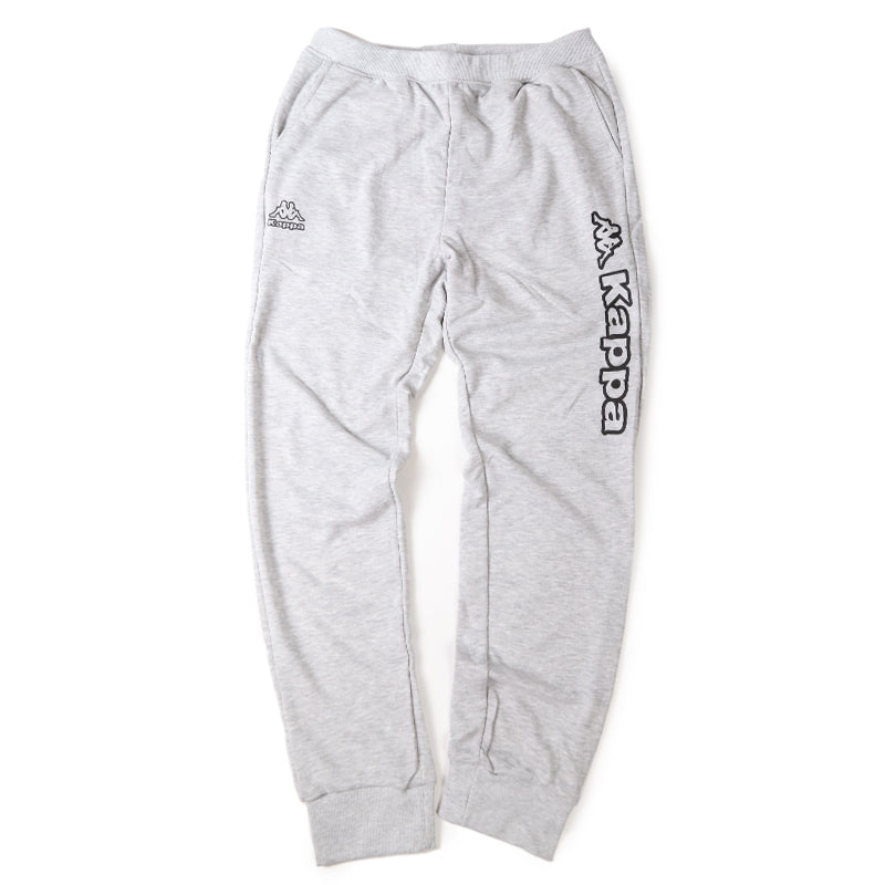 Kappa メンズ スウェット パンツ 裏毛 綿混 運動 スポーツ 動きやすい M L LL 男性 男子 ロングパンツ ズボン 長ズボン スポーツウェア ボトム 秋冬 オールシーズン