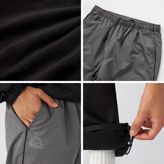 Kappa ウィンドパンツ ウィンドパンツ M～LL 男性 男子 ズボン 長ズボン スポーツウェア ボトム パンツ 運動 秋冬 オールシーズン