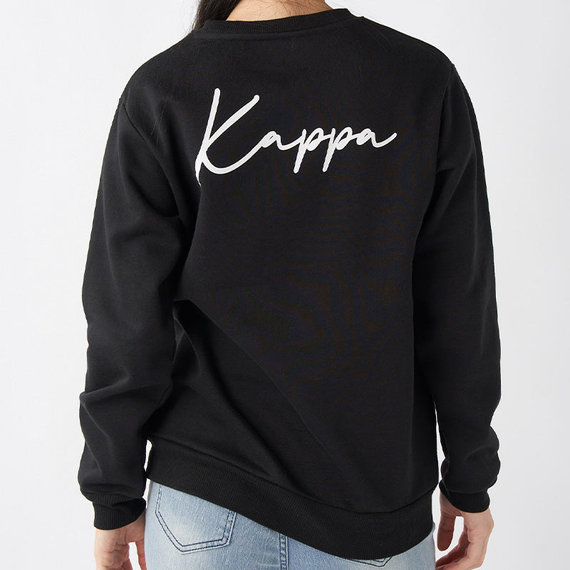 レディース スウェット トレーナー 裏起毛 Kappa カッパ トップス M L LL 秋冬 スエット スポーツウェア 長袖 運動 暖かい あったか 紫外線 