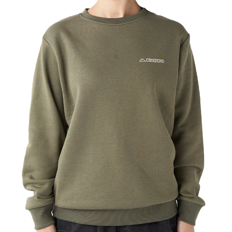 レディース スウェット トレーナー 裏起毛 Kappa カッパ トップス M L LL 秋冬 スエット スポーツウェア 長袖 運動 暖かい あったか 紫外線