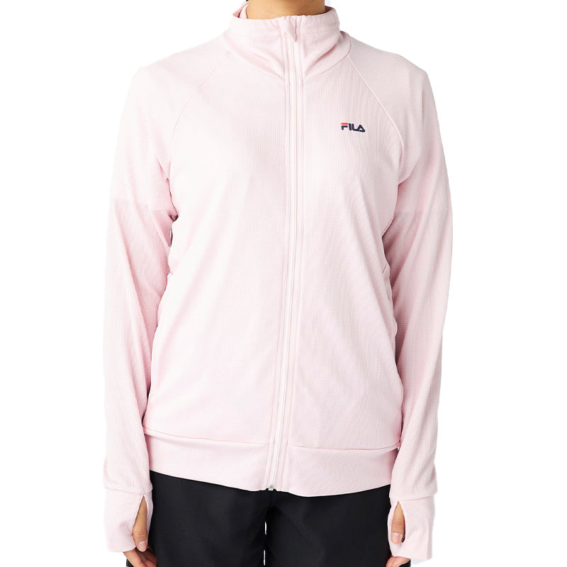 FILA UVウェア レディース ラッシュガード UVカット パーカー 水陸両用 指穴付き 長袖 UV対策 日焼け対策 ラッシュパーカー フード付き M L LL スポーツウェア 夏パーカー 羽織り 海 プール アウトドア フィットネス ママコーデ 紫外線対策