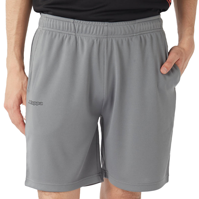 Kappa ハーフパンツ メンズ スポーツパンツ トレーニングパンツ ソフトメッシュ ショートパンツ 短パン UVカット 吸水速乾 軽量 M L LL 通気性 夏パンツ スポーツウェア ランニング ジム トレーニング 部屋着 ルームウェア ワンポイント ロゴ ブランド シンプル 男性用