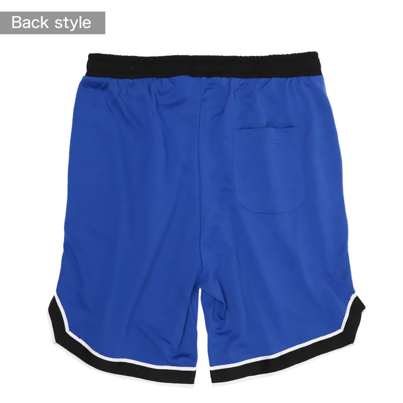バスパン メンズ スポーツパンツ ハーフパンツ ドライ メッシュ 吸水速乾 UVカット トレーニングウェア ジム ランニング バスケットボール 短パン M L LL 軽量 通気性 部活 運動着 カッパ Kappa