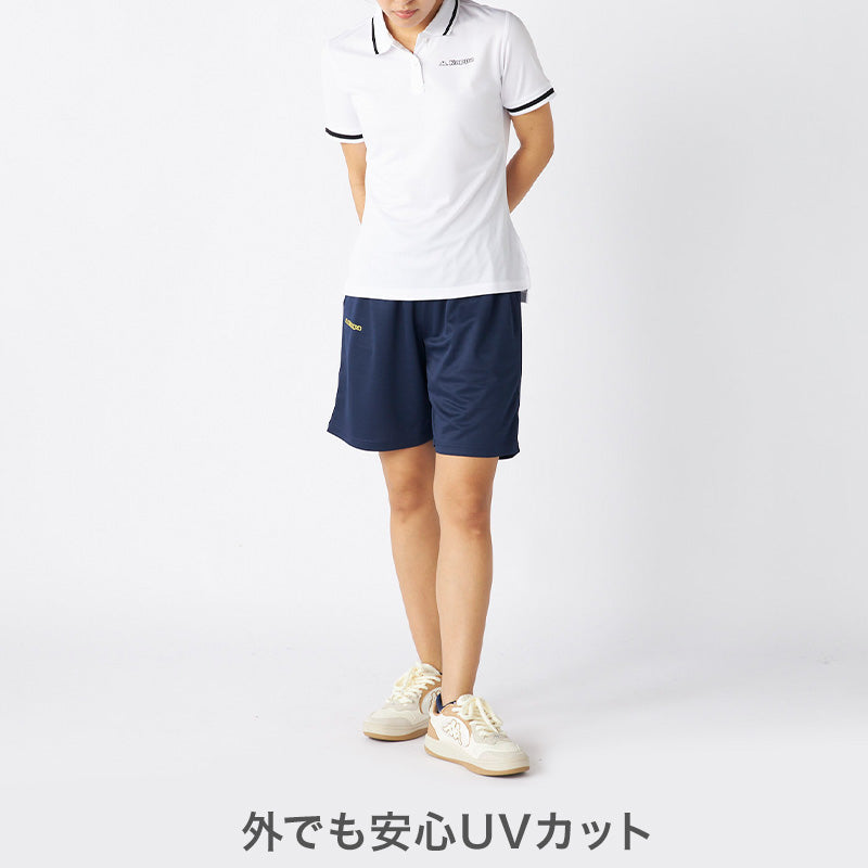 ニッキー レディース ハーフパンツ スポーツ パンツ Kappa 吸水速乾 UVカット メッシュ 短パン ルームウェア 部屋着 トレーニング ランニング ジム ウォーキング M L LL 夏 涼しい 軽量 ショートパンツ 婦人 カッパ ワンポイント シンプル