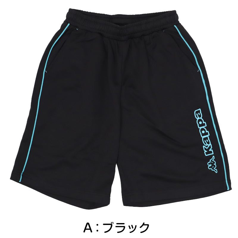 ハーフパンツ レディース Kappa UVカット 吸水速乾 ポリエステル 軽量 ショートパンツ 夏用 ボトムス 涼しい 紫外線対策 スポーツ M L LL カジュアル ルームウェア デイリー 無地