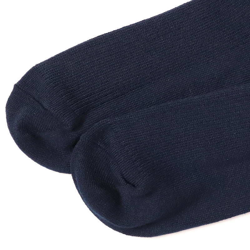 REPIPI ワンポイントソックス ガールズ キッズ ジュニア 靴下 小学生 中学生 高校生 女の子 28cm丈 22～25cm 子供用 シンプル おしゃれ リブ スクール 通学 学校