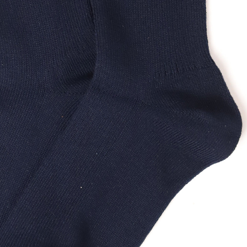 REPIPI ワンポイント ハイソックス 女の子 ガールズ キッズ ジュニア 靴下 小学生 中学生 高校生 38cm丈 22～25cm 子供用 シンプル スクールソックス おしゃれ リブ 通学 学校