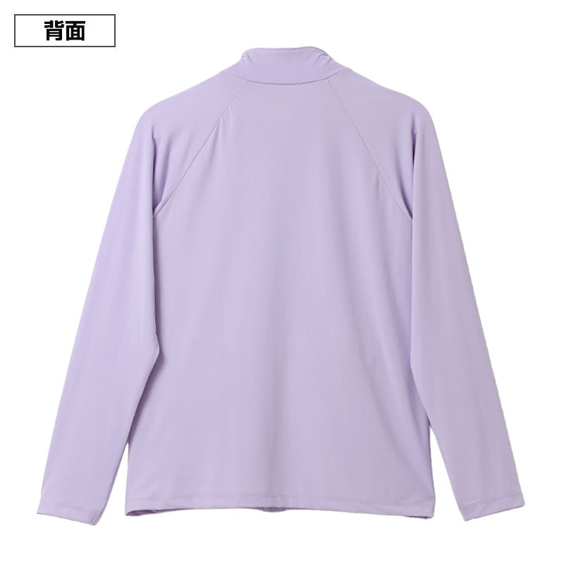 FILA 接触冷感 UVジャケット キッズ ラッシュガード 長袖 ジップアップ 150-170cm スタンドジップ 吸汗速乾 UVカット 紫外線対策 日焼け対策 耐塩素 プール 海 水泳 水遊び 学校水泳 子供 ジュニア 小学生 中学生 男の子 女の子 夏 羽織り