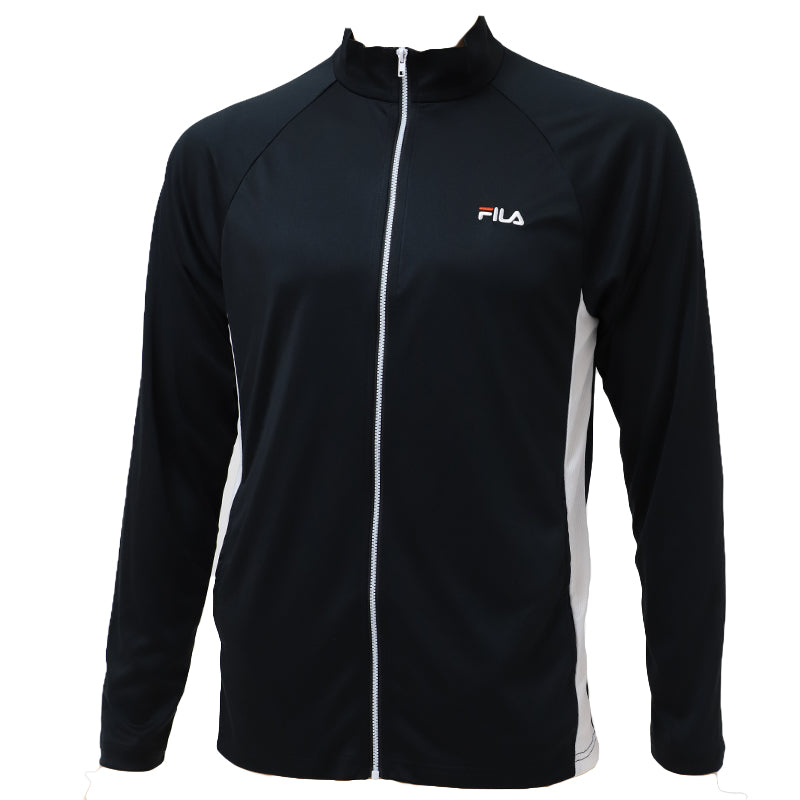 FILA フィラ ラッシュガード メンズ 長袖 UV遮蔽率90%以上 UVカット 水陸両用 UVジャケット 変色しにくい 日差し対策 紫外線対策 海 プール M～LL 海水浴 水着 上着 羽織り アウトドア スポーツ 旅行 川遊び レジャー 夏 男性用 ブランド