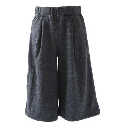 女の子 ガウチョパンツ 裏シャギー 裏起毛 子供 ワイドパンツ 140～160cm 秋 冬 もこもこ 暖かい キッズ ジュニア スカーチョ ズボン パンツ ガウチョ キュロット ガールズ ガール 女子 女児 ボトムス ボトム 子供服 通学 スクール デイリー (在庫限り)