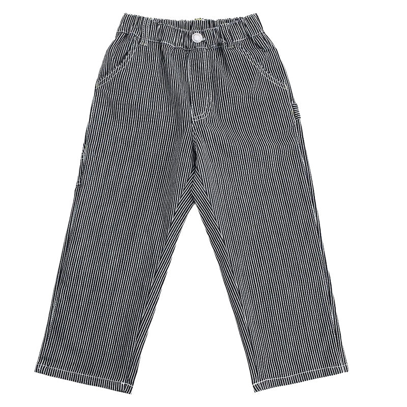 デニムチノペインター キッズ 男の子 パンツ 子供服 130 140 150 160 170cm 長ズボン ズボン ワイドストレート ストレッチ デニム チノ 通学 通園 カジュアル ボトムス ウエストゴム 春 夏 秋 伸びる かっこいい ゆったり おしゃれ 人気 定番