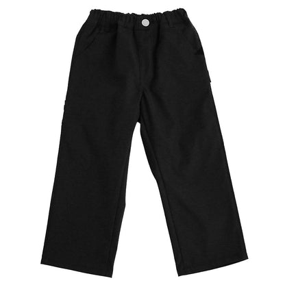 デニムチノワイドペインター キッズ 男の子 パンツ 子供服 130 140 150 160cm 長ズボン ズボン ワイドストレート ストレッチ デニム チノ 通学 通園 カジュアル ボトムス ウエストゴム 春 夏 秋 伸びる かっこいい ゆったり おしゃれ 人気 定番