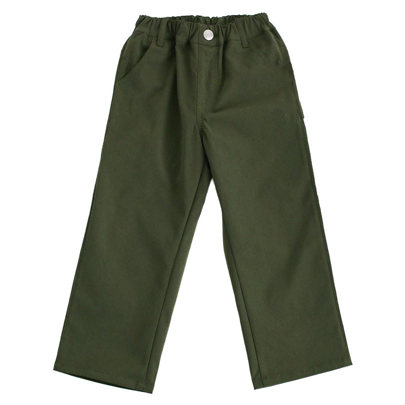 デニムチノワイドペインター キッズ 男の子 パンツ 子供服 130 140 150 160cm 長ズボン ズボン ワイドストレート ストレッチ デニム チノ 通学 通園 カジュアル ボトムス ウエストゴム 春 夏 秋 伸びる かっこいい ゆったり おしゃれ 人気 定番