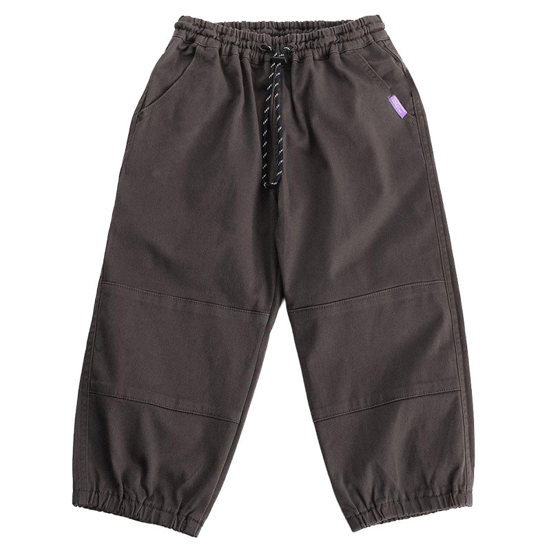 バルーンパンツ チノ ストレッチ キッズ 男の子 パンツ 子供服 130 140 150 160cm 長ズボン ズボン チノパン 通学 通園 カジュアル ボトムス ウエストゴム 伸びる かっこいい ゆったり おしゃれ 人気