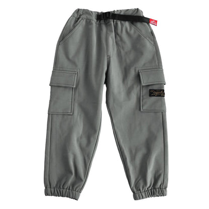 男の子 裏フリース 防風 厚手 長ズボン パンツ 130 140 150 160cm 防寒 冬 暖かい ズボン ボトム ボーイズ ボーイ キッズ ジュニア 男児 子供 子供服 通園 通学 デイリー