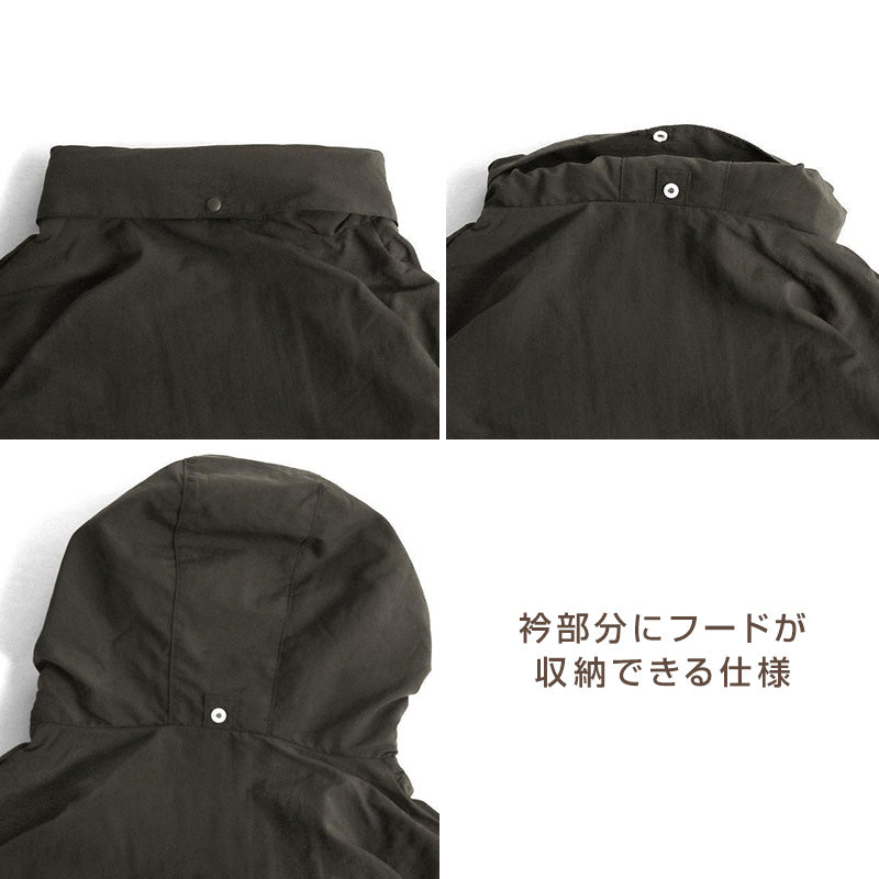 キッズ ジュニア アウター ウインドブレーカー 女の子 男の子 140 150 160 170 フード収納 フードつき フードなし 男子 女子 子供 ジャンバー 軽量