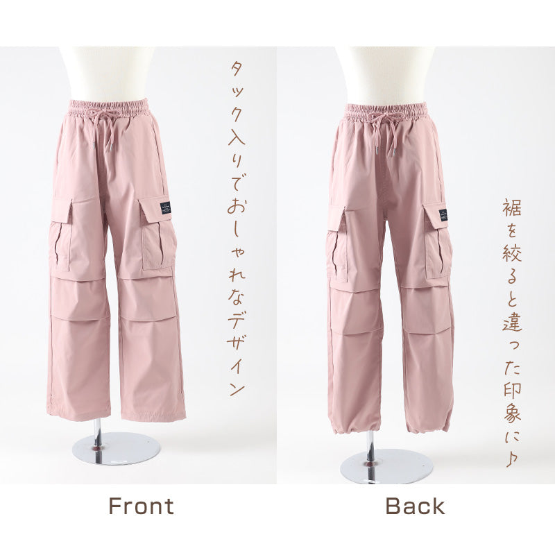 子供 女の子 ズボン カーゴパンツ 長ズボン ロングパンツ ボトムス ツイルパンツ 120 130 140 150 160cm キッズ ジュニア こども 子供服 ボトムス 通園 通学 デイリー