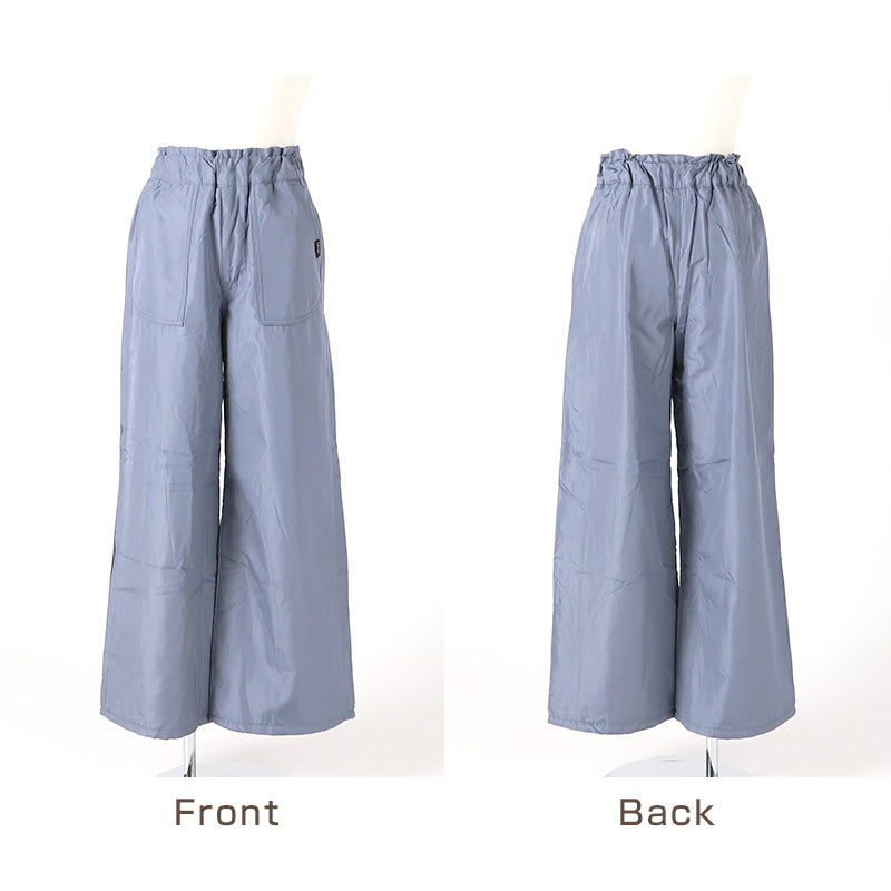 子供 女の子 裏フリース ズボン ワイドパンツ 長ズボン ロングパンツ ボトムス  120 130 140 150 160cm キッズ ジュニア こども 子供服 ボトムス 通園 通学 デイリー 冬 防寒 あたたかい あったか