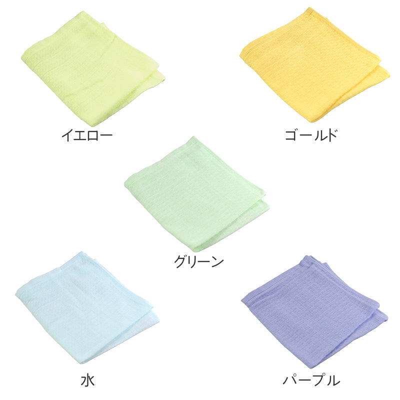 ウォッシュタオル ガーゼタオル 日本製 泉州タオル フェイスタオル 約34×34cm 綿紗 ガーゼ ハンカチ タオルハンカチ 吸水 速乾 薄手 コンパクト 軽い 柔らかい 2重ガーゼ ギフト プレゼント カラフル ベビー 赤ちゃん キッチン ハンドタオル タオル 綿100