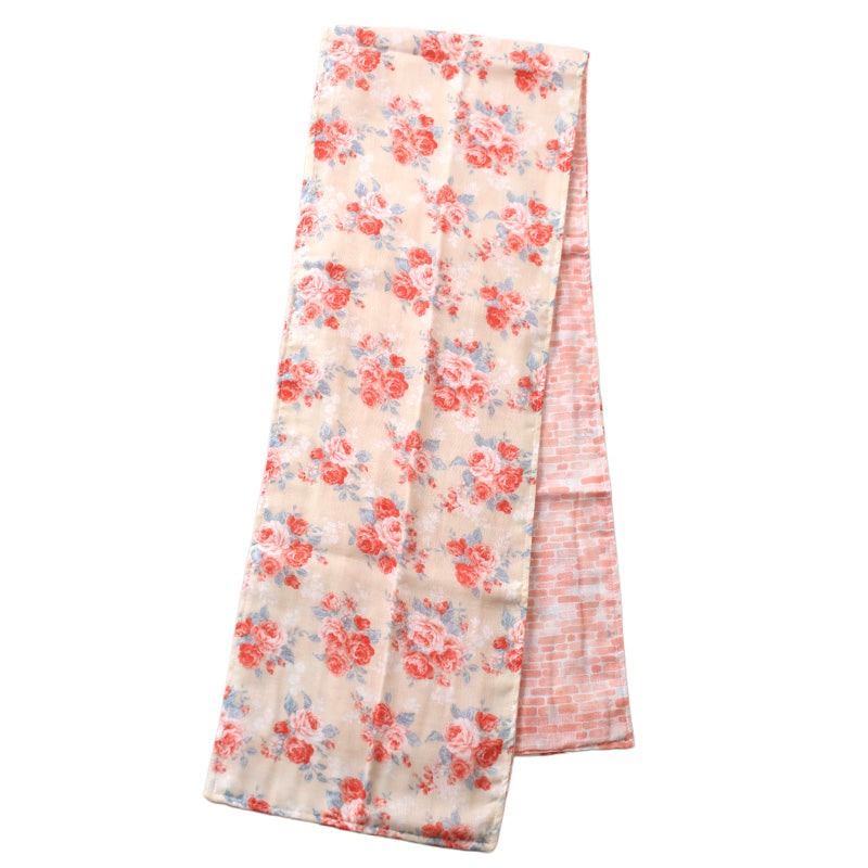 ウォーキングガーゼ ガーゼタオル 日本製 綿100 吸水性 UVカット フェイスタオル スポーツタオル 約21×120cm 首元ケア 肌にやさしい 柔らかい 軽い ジョギング ウォーキング 散歩 タオル スポーツ ジム フィットネスおしゃれ 可愛い ギフト プレゼント 贈り物