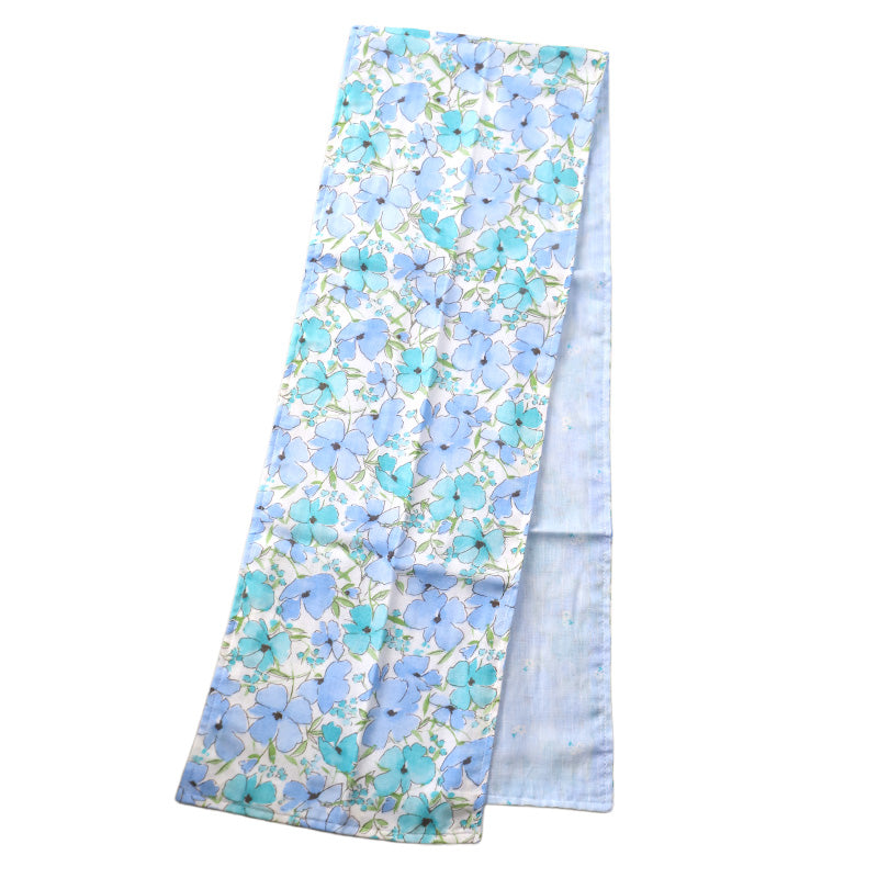 ウォーキングガーゼ ガーゼタオル 日本製 綿100 吸水性 UVカット フェイスタオル スポーツタオル 約21×120cm 首元ケア 肌にやさしい 柔らかい 軽い ジョギング ウォーキング 散歩 タオル スポーツ ジム フィットネスおしゃれ 可愛い ギフト プレゼント 贈り物