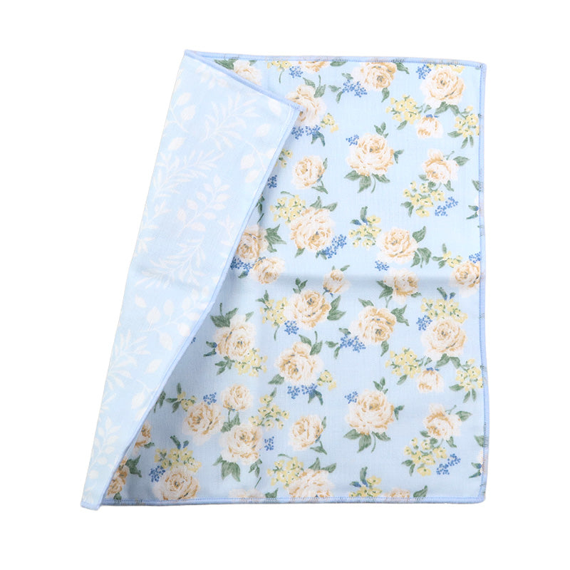 リバーシブルガーゼハンカチ 日本製 綿100 ガーゼハンカチ 6重ガーゼ 約25×25cm 吸水性 ふんわり 肌に優しい ハンカチ タオルハンカチ プチギフト 北欧風 和柄 花柄 プレゼント ギフト ハンドタオル 小さめ コンパクト 母の日 父の日 敬老の日 内祝い 誕生日 贈り物