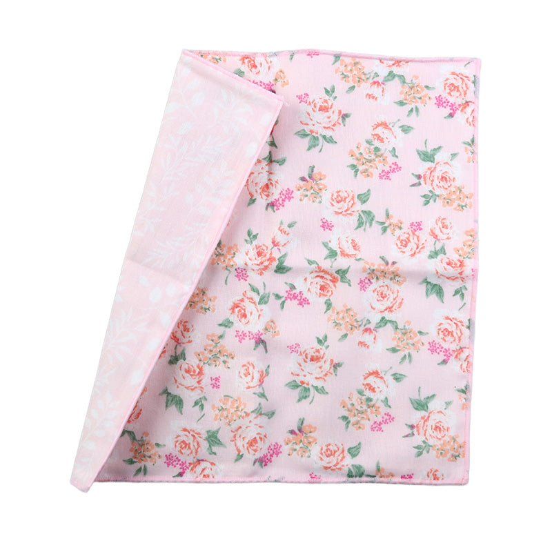 リバーシブルガーゼハンカチ 日本製 綿100 ガーゼハンカチ 6重ガーゼ 約25×25cm 吸水性 ふんわり 肌に優しい ハンカチ タオルハンカチ プチギフト 北欧風 和柄 花柄 プレゼント ギフト ハンドタオル 小さめ コンパクト 母の日 父の日 敬老の日 内祝い 誕生日 贈り物