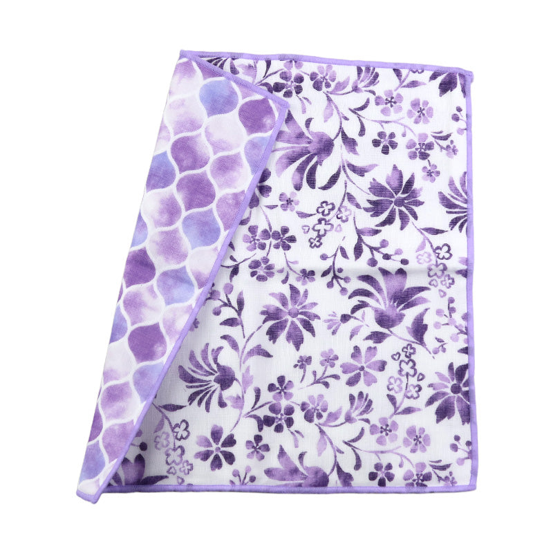 リバーシブルガーゼハンカチ 日本製 綿100 ガーゼハンカチ 6重ガーゼ 約25×25cm 吸水性 ふんわり 肌に優しい ハンカチ タオルハンカチ プチギフト 北欧風 和柄 花柄 プレゼント ギフト ハンドタオル 小さめ コンパクト 母の日 父の日 敬老の日 内祝い 誕生日 贈り物