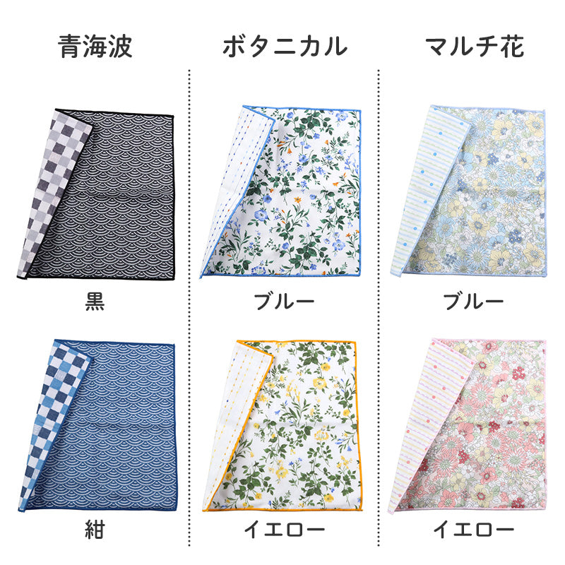 リバーシブルガーゼハンカチ 日本製 綿100 ガーゼハンカチ 6重ガーゼ 約25×25cm 吸水性 ふんわり 肌に優しい ハンカチ タオルハンカチ プチギフト 北欧風 和柄 花柄 プレゼント ギフト ハンドタオル 小さめ コンパクト 母の日 父の日 敬老の日 内祝い 誕生日 贈り物