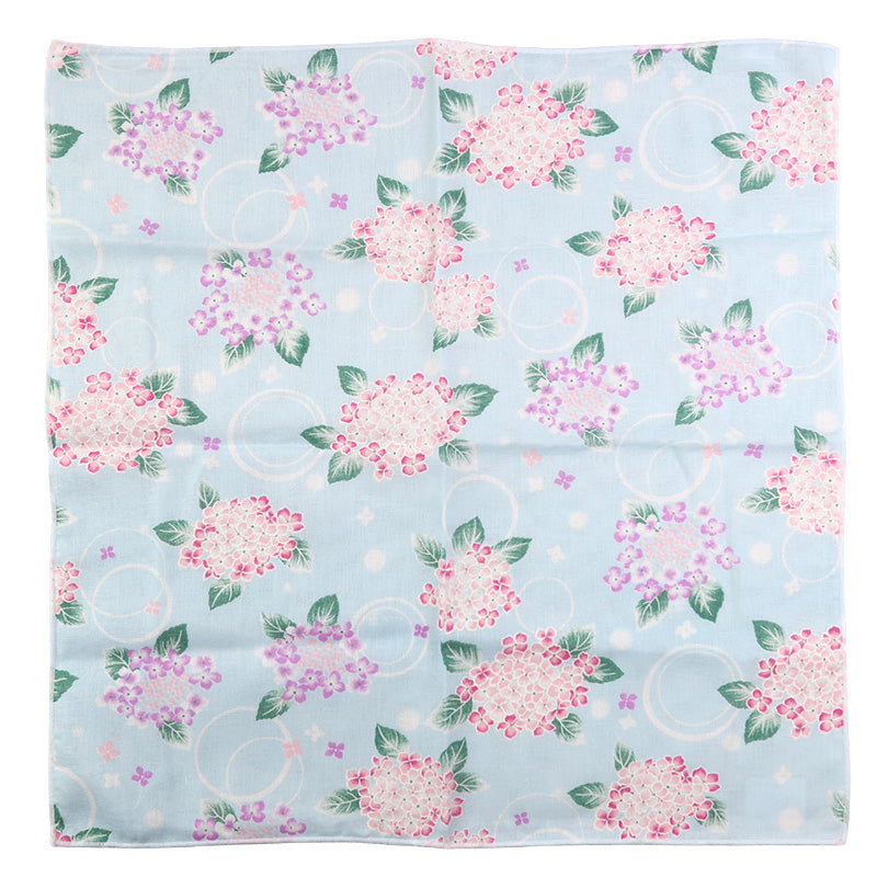 ガーゼハンカチ 大判 綿100% 日本製 2重ガーゼ 約43×43cm ハンドタオル 大人用ハンカチ 赤ちゃん 大人 かわいい 柄入り 和柄 シンプル ふくろう グリーン ピンク パープル うさぎ ブルー 紫陽花 クリーム 招き猫 薔薇 ギフト 出産祝い 保育園 幼稚園 通勤 通学